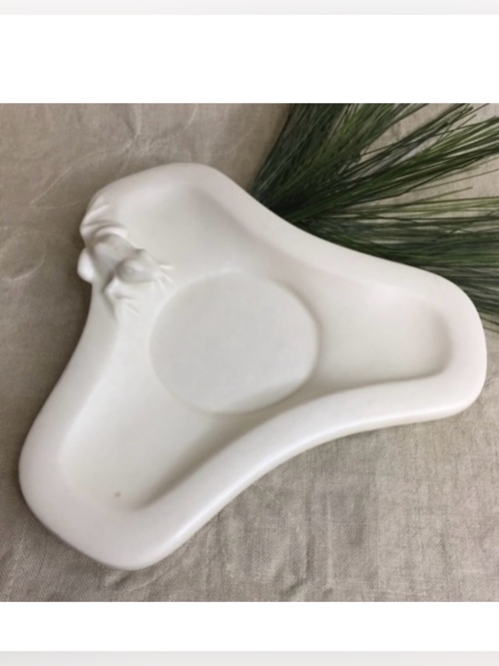 Rookwood Art Pottery Art Deco Triangle Frog Dish Stamped Marked 1934 Studio Art